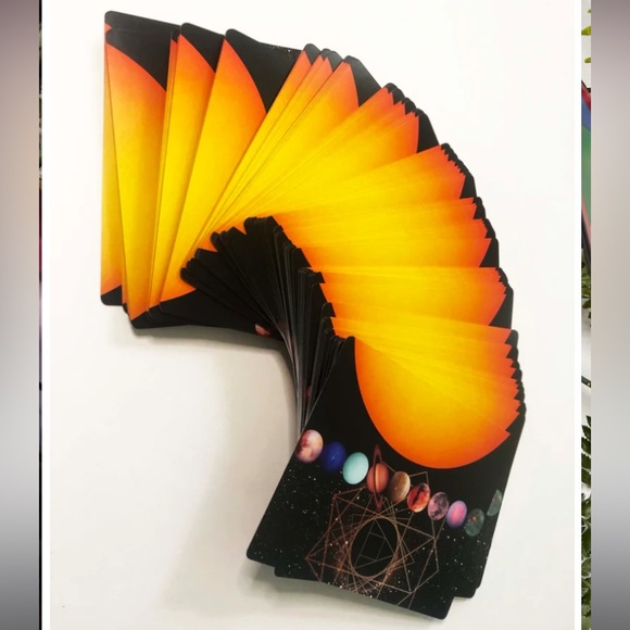 CELESTIAL BODIES ORACLE DECK w/ LEARNING TOOL + GUIDEBOOK (ALTAR SIZE) - Picture 3 of 16